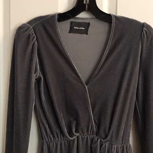 Reformation Velvet Gown - Picture 4 of 4